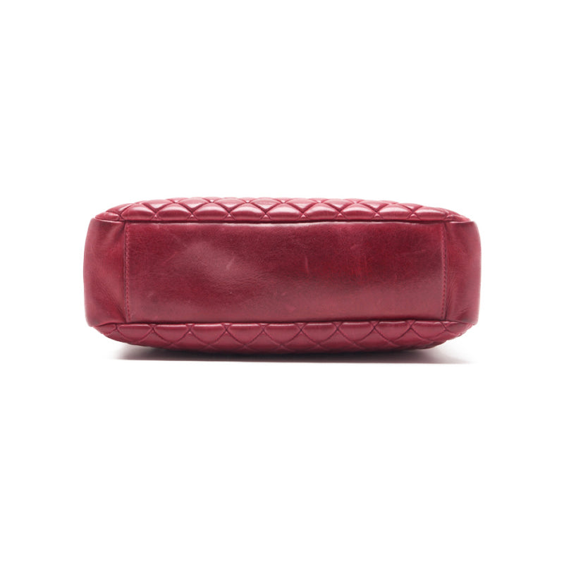 CHANEL/Chanel Matrasse Chain Shoulder  Coco Charm Sparkle Leather Red (Silver G )  Shoulder Bag Lady Shoulder Bag Hybrid 【 Ship】 Viper Mountain Bookstore Online