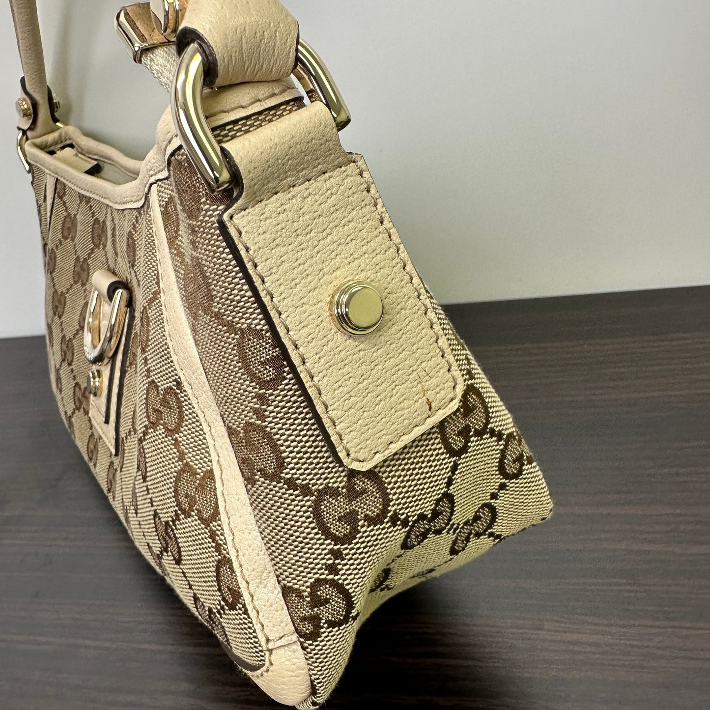 Gucci GG Canvas Abbey - Brown Shoulder Bags, Handbags LB