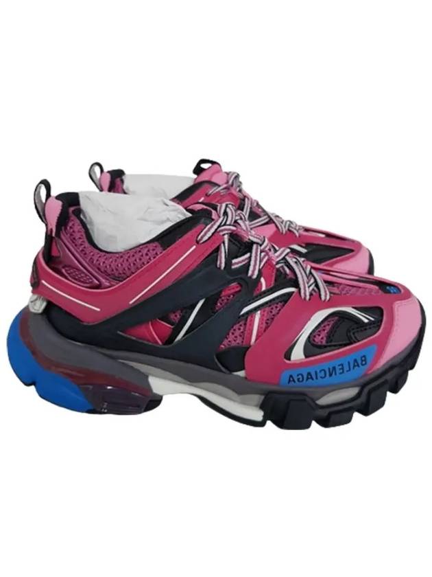 Luxury Balenciaga  Track Low Top Sneakers Blue Pink