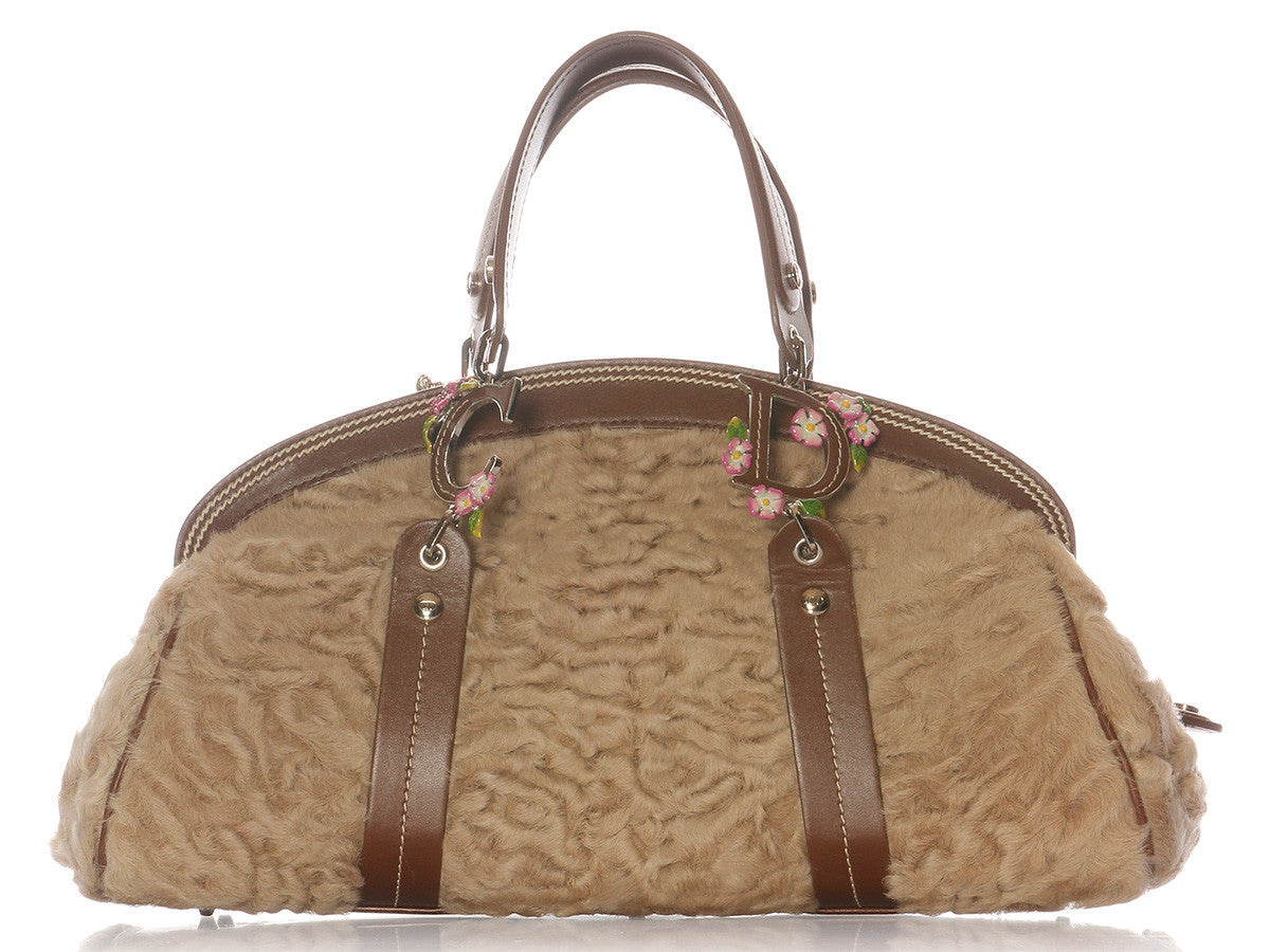 Christian Dior Persian Lamb Satchel