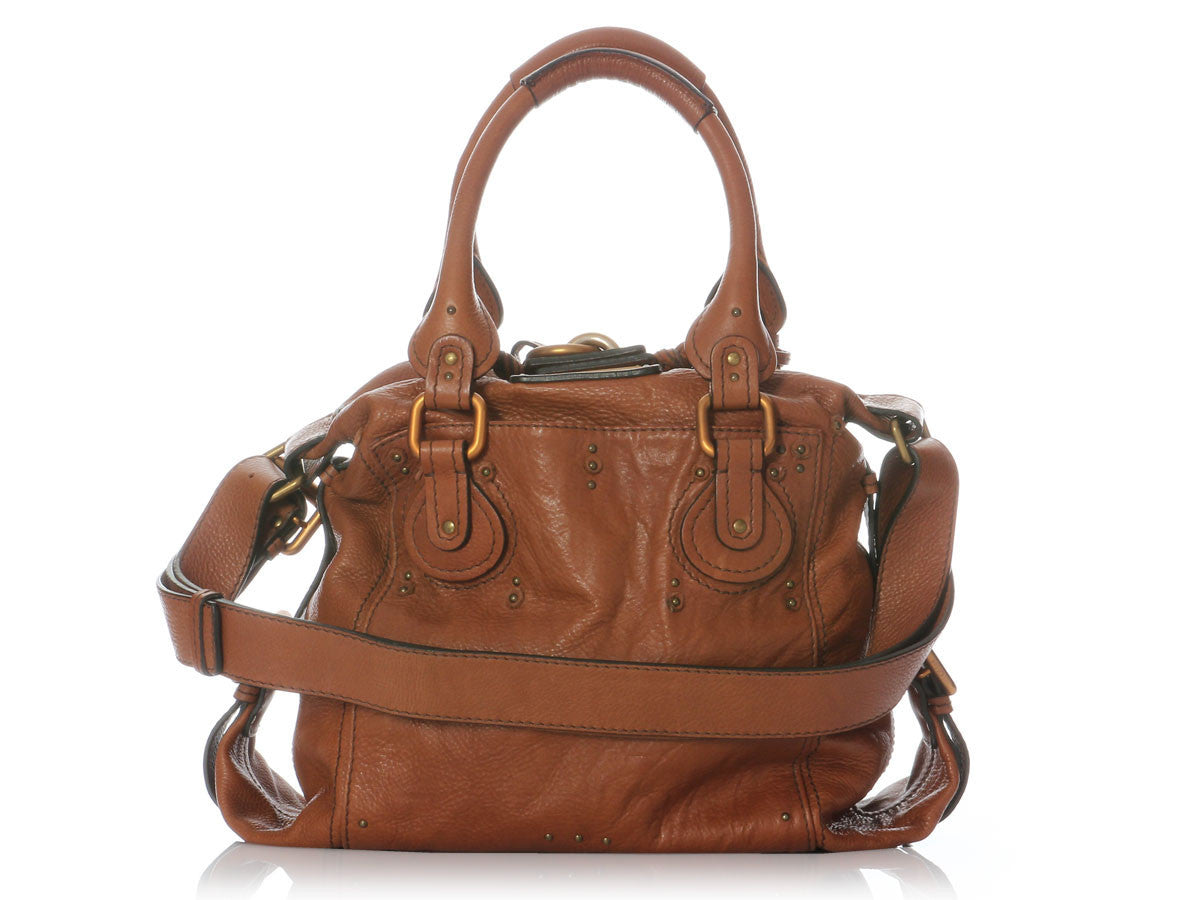 Chloé  Brown Paddington Tote