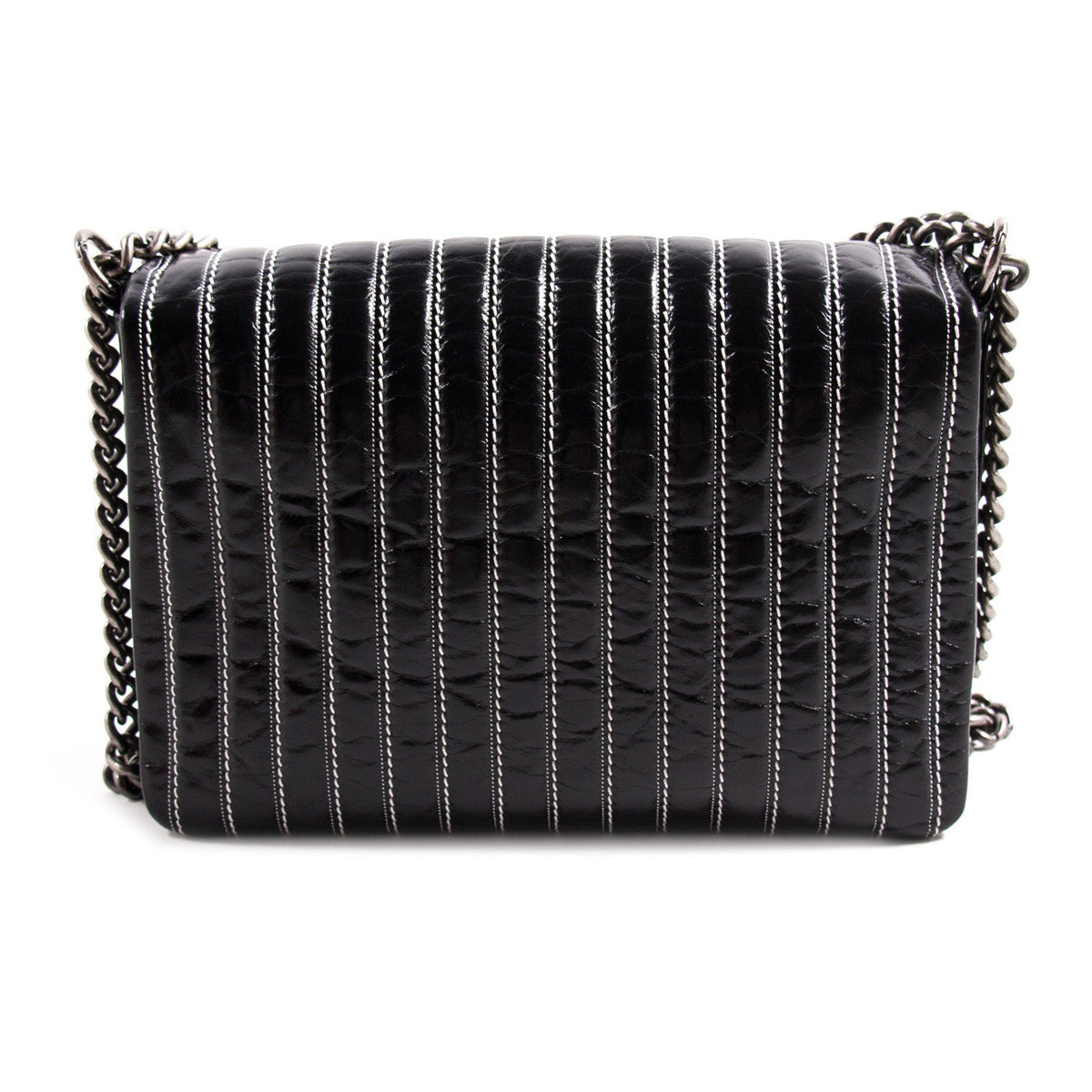 Chanel Vertical Single Flap Bag