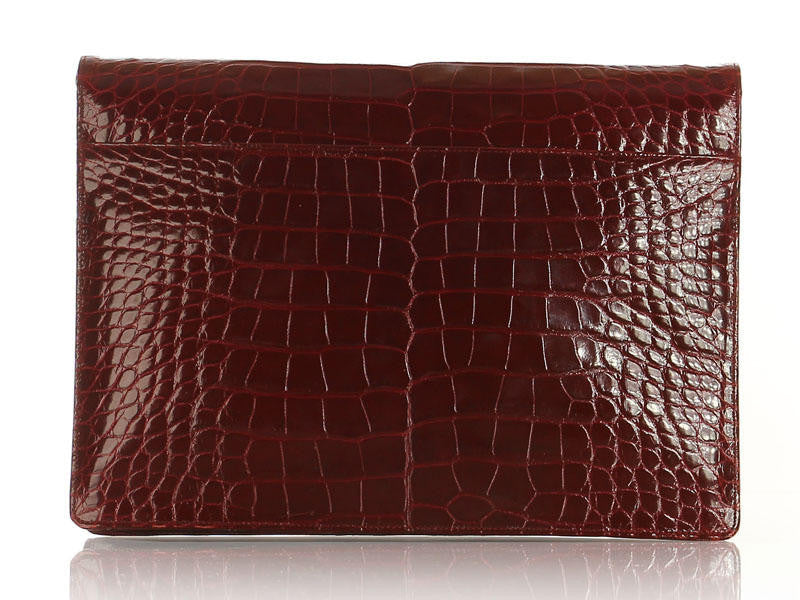 Judith Leiber Red Alligator Bag