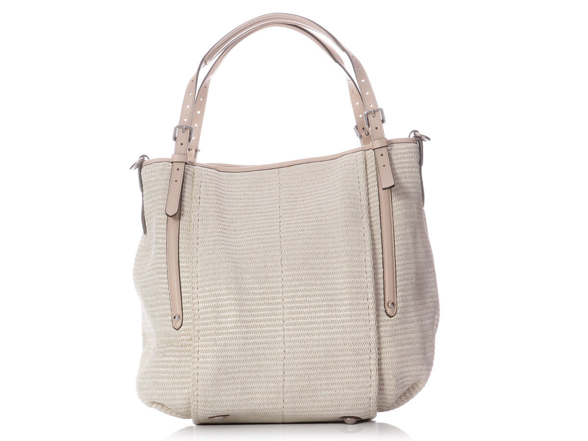 Tod's Cream G Line Easy Sacca Media