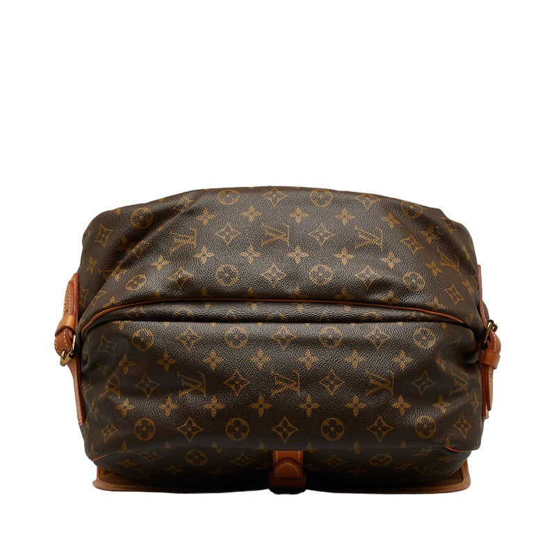 Louis Vuitton Monogram Summour 35  Shoulder Bag M42254 Brown PVC Leather  Louis Vuitton
