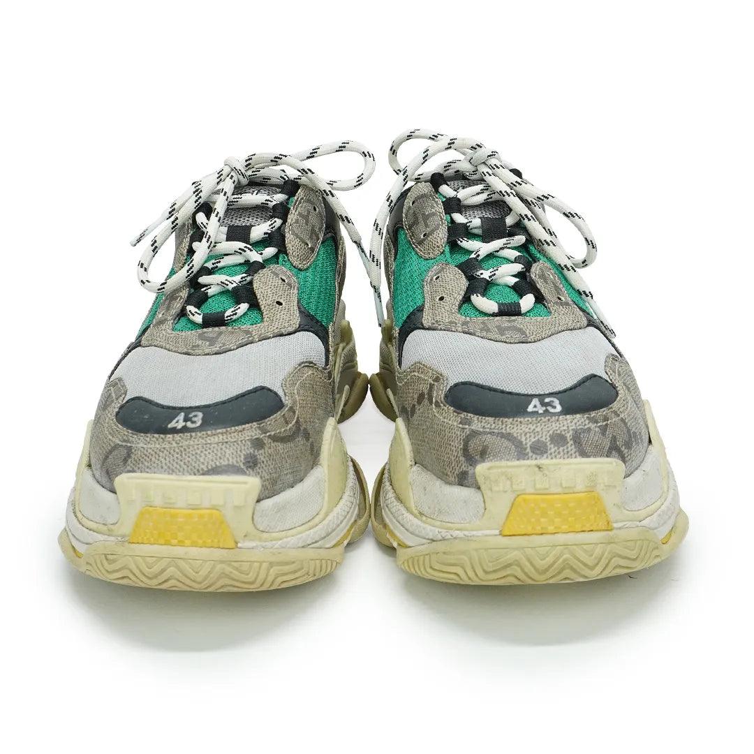 Balenciaga x Gucci 'Triple S' Sneakers - Men's 43
