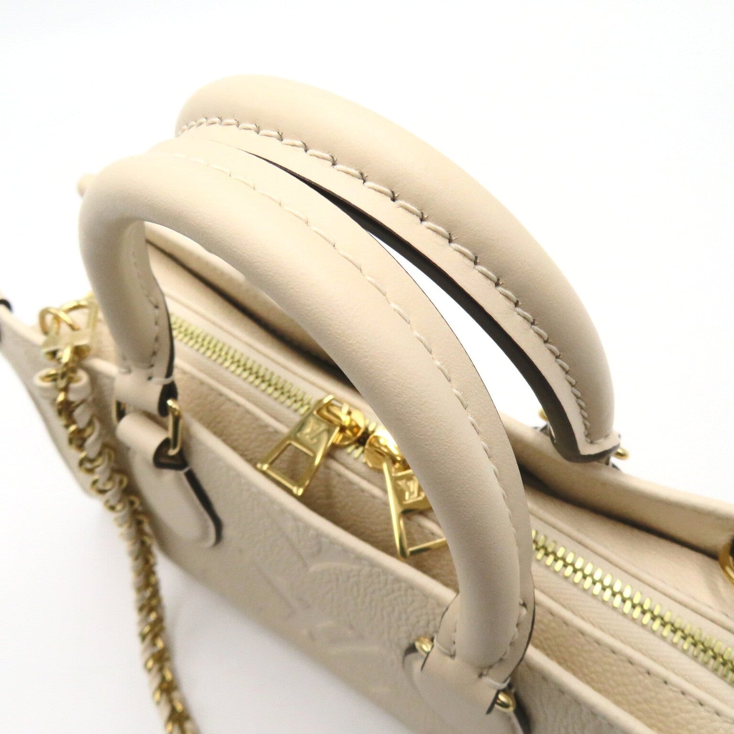 Louis Vuitton On The Go EW 2w Shoulder Bag 2way Shoulder Bag Leather Monogram Implant  Ivory M23698