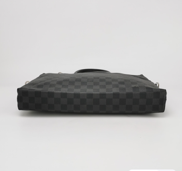 Preloved Louis Vuitton (LV)Porte-Documents Jour bag Black 36cm 250327781122850