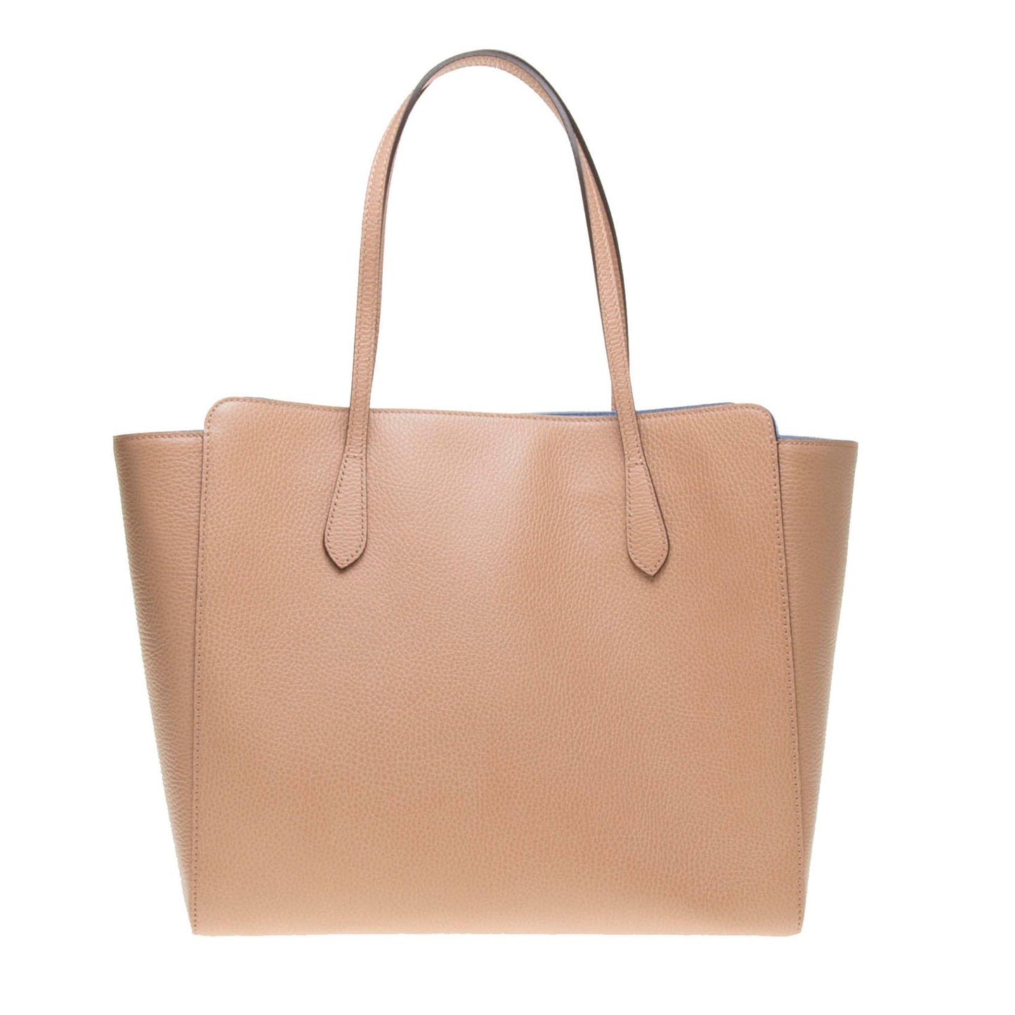 Gucci 354397 Camel Swing Leather GM Tote Bag