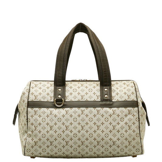 Louis Vuitton Josephine GM Handbag in Canvas Leather M92310 Khaki