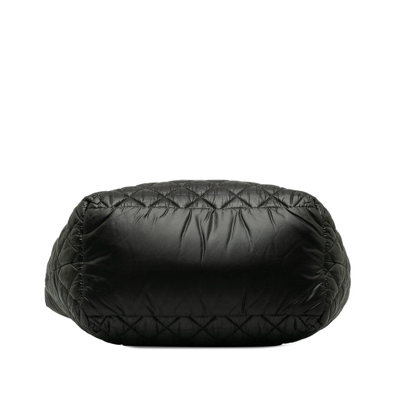 Chanel Coca-Cola PM Coca-Cola Killing Tote Bag Black Nylon Leather  Chanel