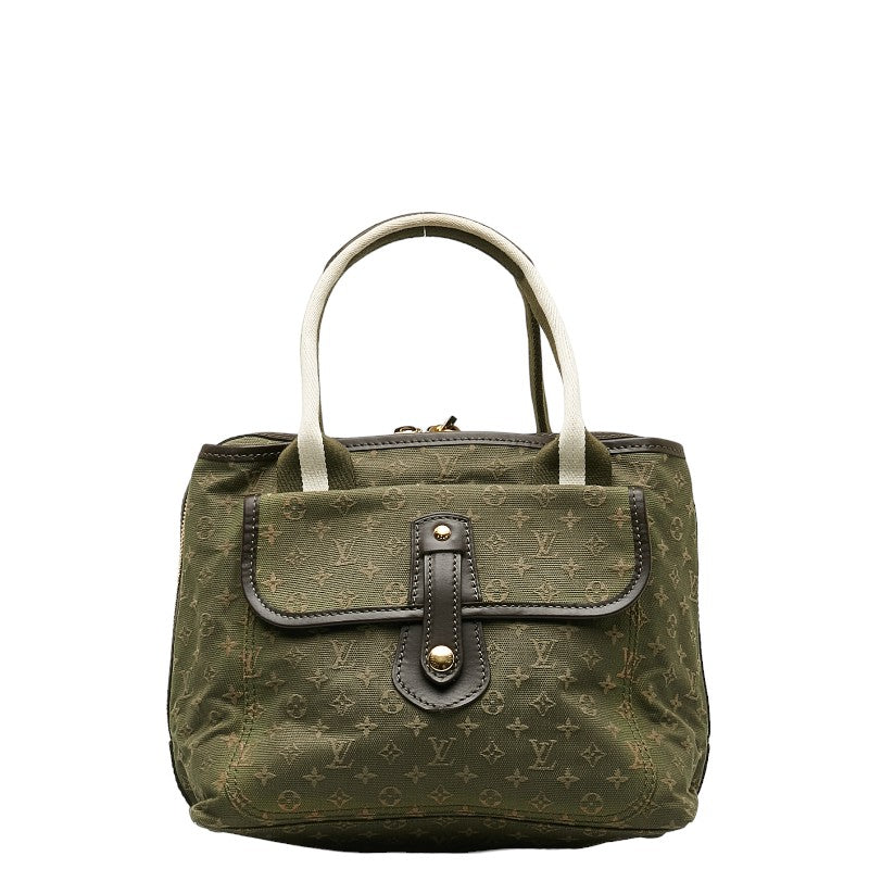 Louis Vuitton Monogram Mini Soccer Marriott Handbag M92507 Noir Karki Canvas Leather Lady Louis Vuitton