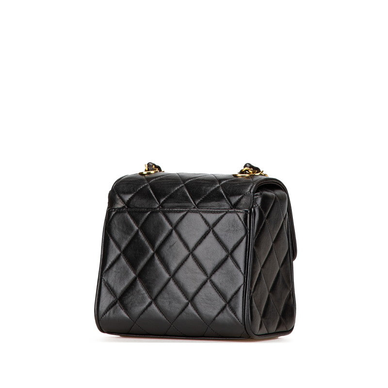 Chanel Coco Mark Matelasse Lambskin Shoulder Bag
