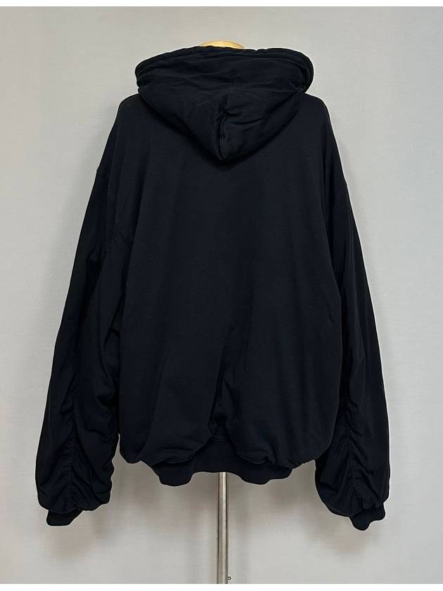 Luxury Balenciaga  padded bomber hoodie 110