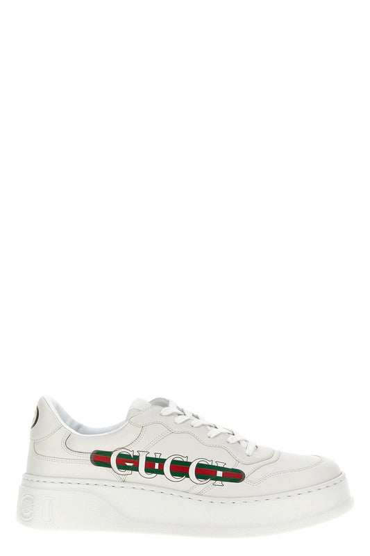 Gucci Men Logo Print Sneakers
