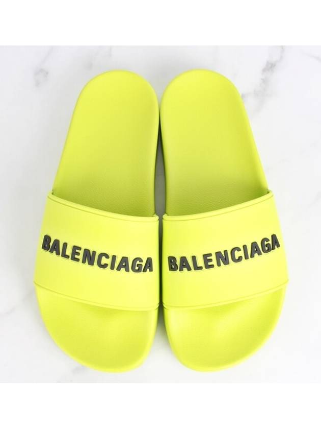 Luxury Balenciaga  Logo slide slipper sandals 39 260