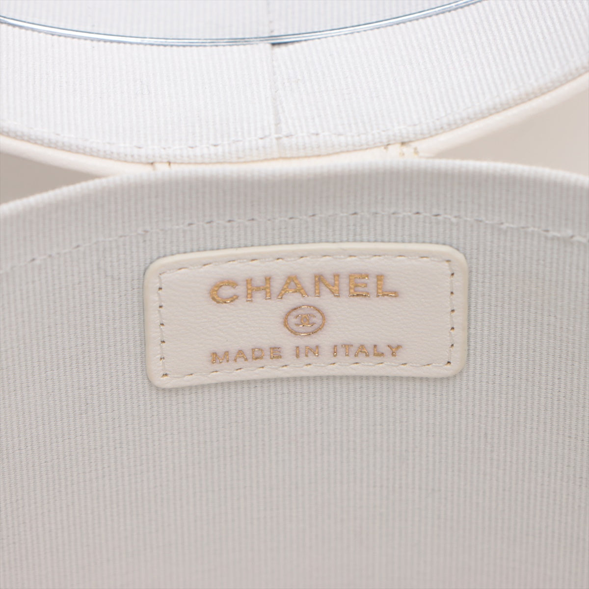 Chanel Matrasse  Chain Shoulder Bag Vanity White G  31st