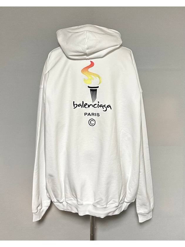 Luxury Balenciaga  Flame Hoodie 115
