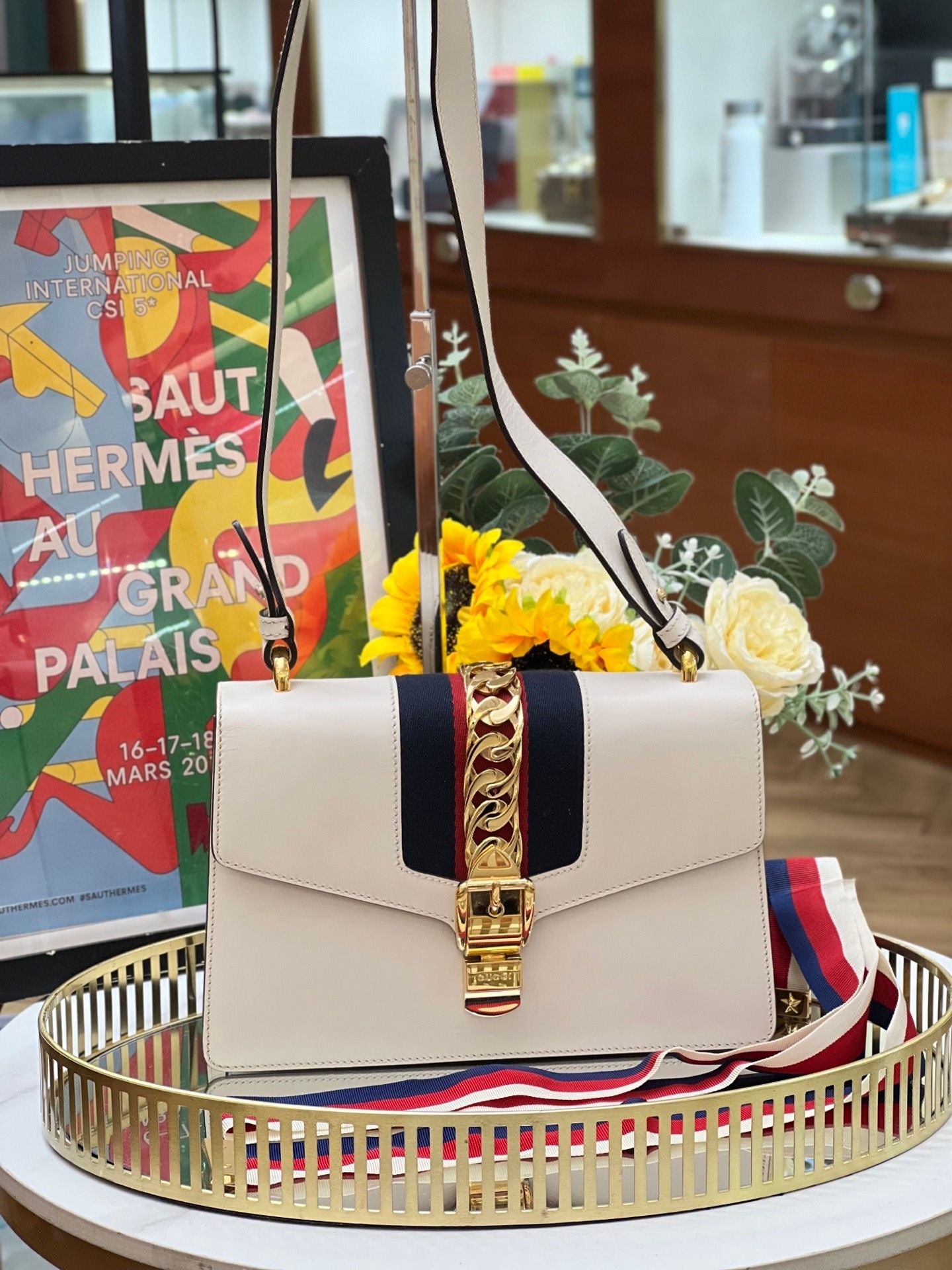 Gucci Sylvie bag *cm white