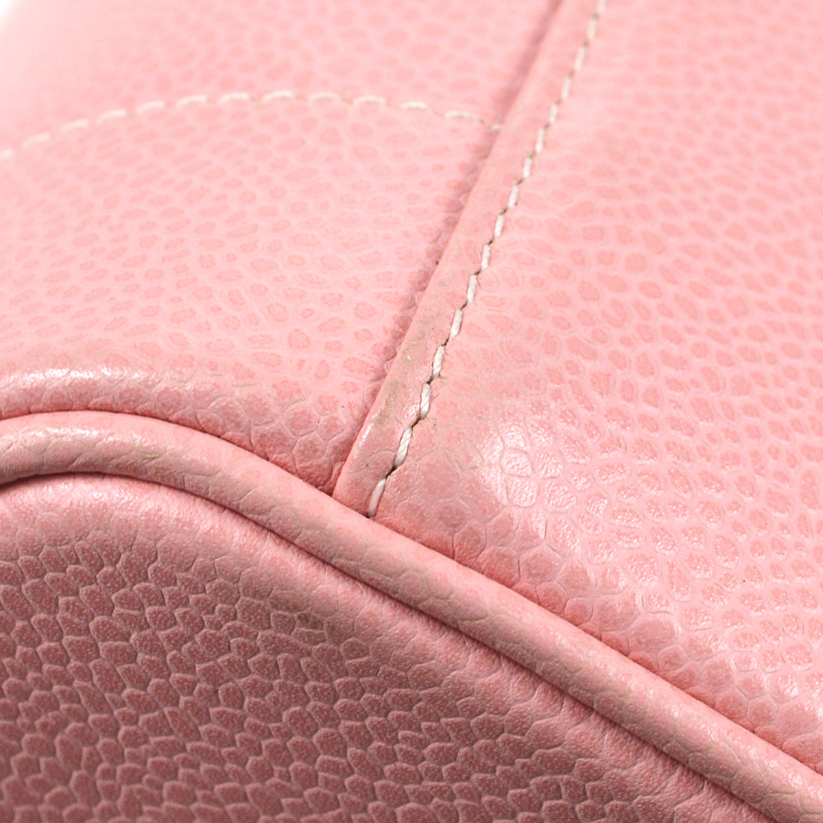 Chanel Pink Caviar Timeless Vanity Handbag