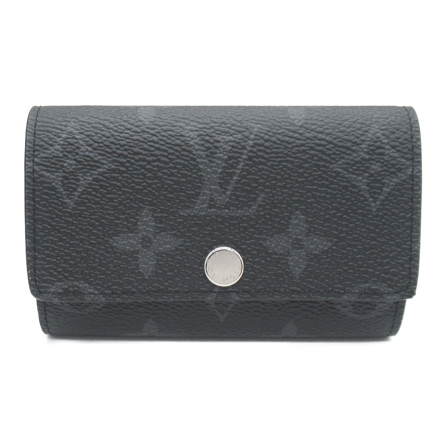 Louis Vuitton Multicle 6 Keycase Accessories Leather Monogram   Black M82603