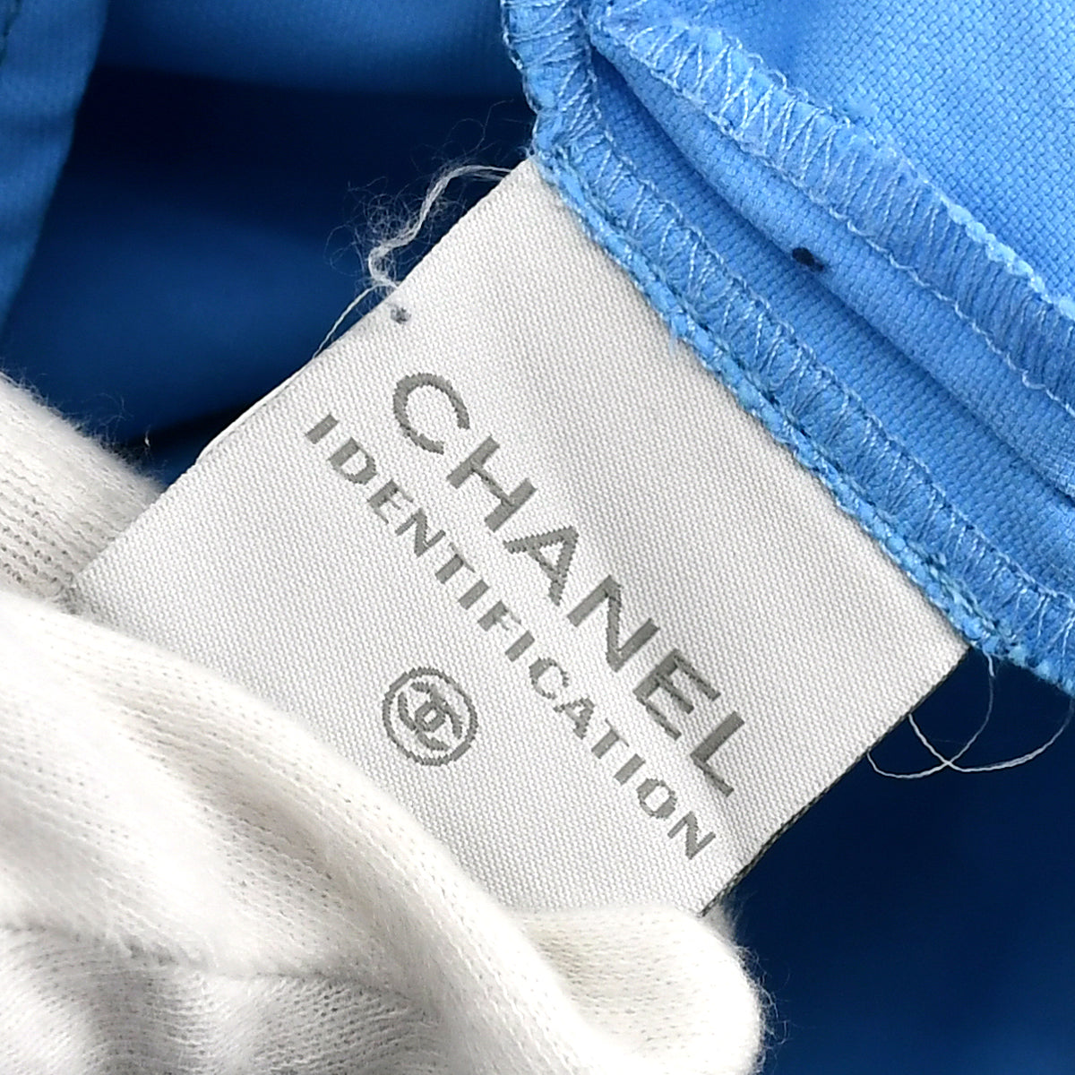 Chanel Sport Line Zip Up Jacket Light Blue 02S #38
