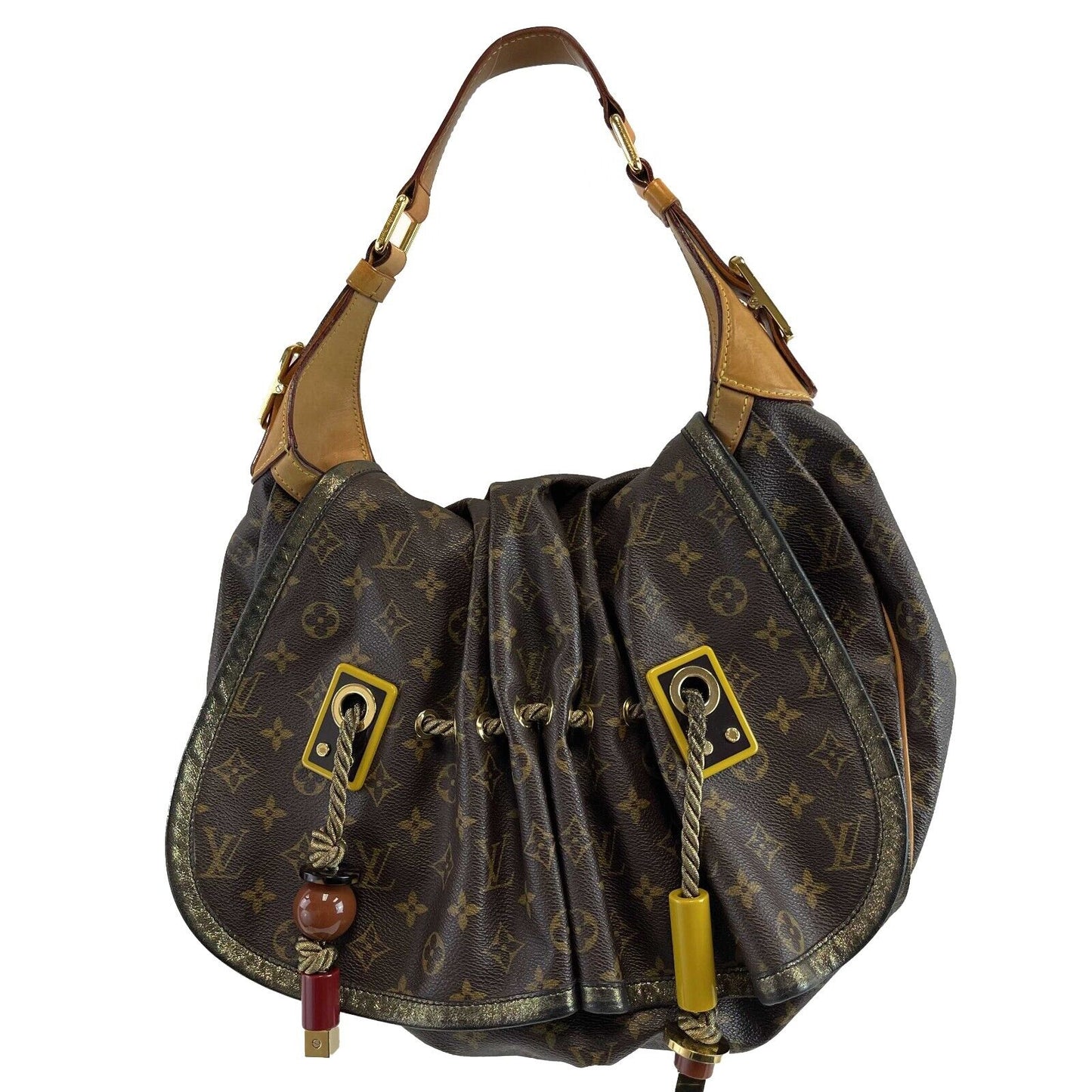 LOUIS VUITTON - Limited Edition Kalahari GM - Monogram Canvas Brown Shoulder Bag