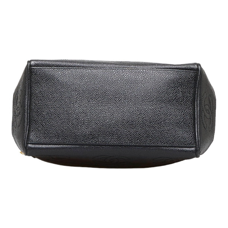 Chanel Coca-Cola Handbags Black Gold Matt Caviar   Chanel
