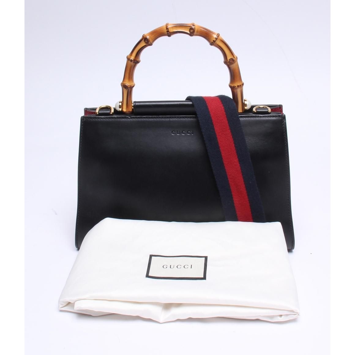 Gucci Mini Nymphaea Top Handle Bag - Black Handle Bags, Handbags ITEVLLPSW
