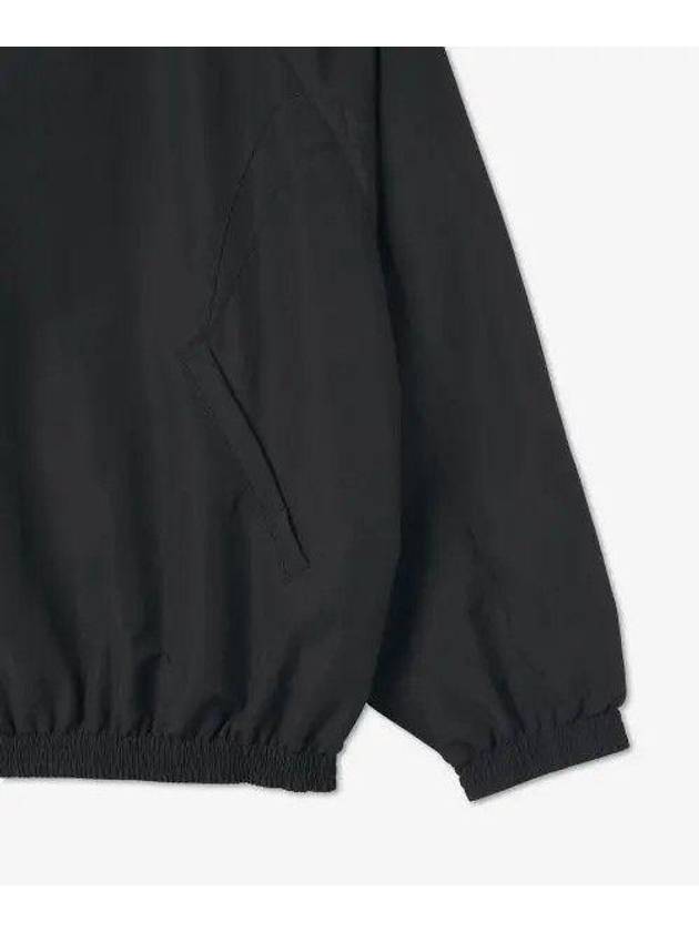 Luxury Balenciaga  Embroidery Logo Sports Icon Track Jacket Black