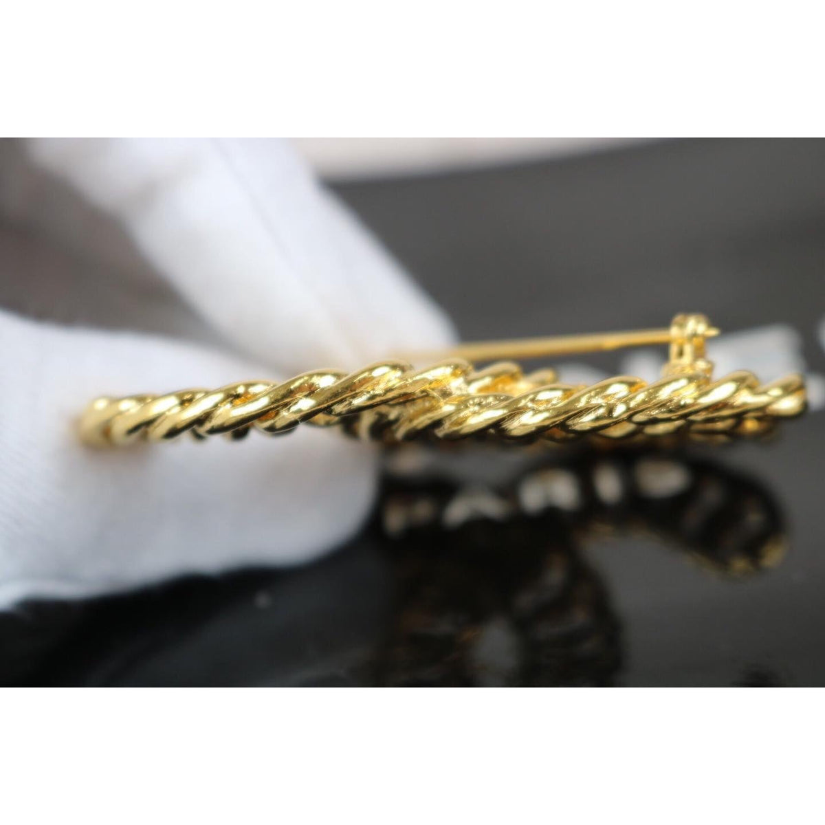 Rank SA ｜ CHANEL Coco Mark Brooch 18k Gold Plated ｜101901