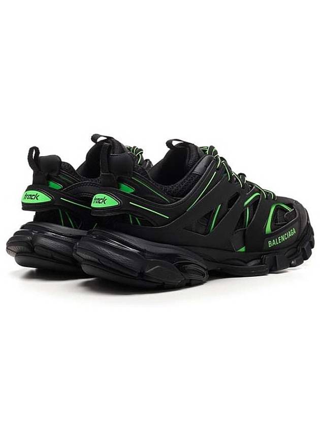 Luxury Balenciaga  Track Low Top Sneakers Green Black