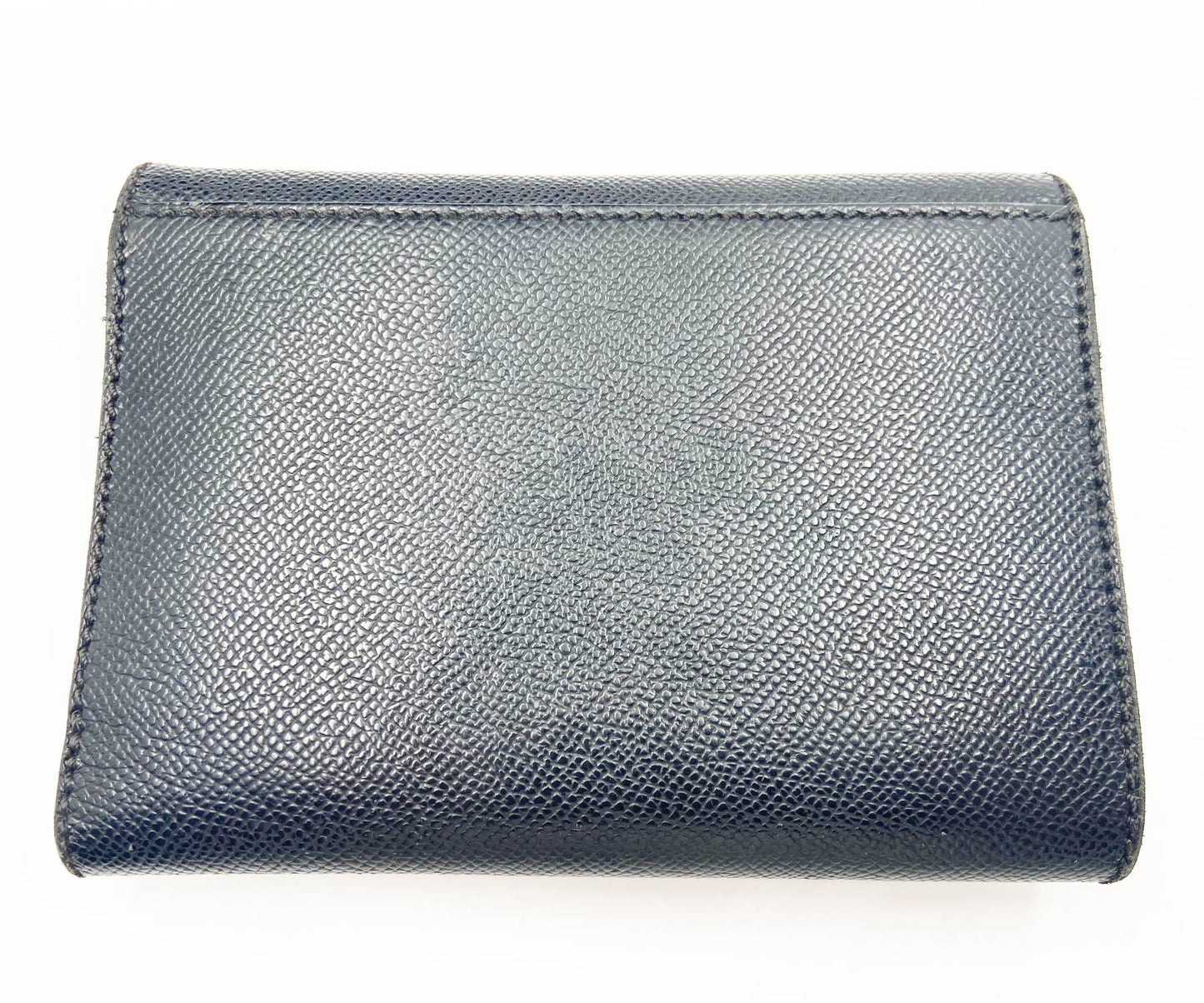 Top Quality Chanel Gold CC Black Caviar Tri-Fold Wallet