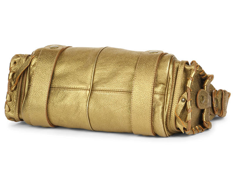 Chloé  Gold Silverado Hobo