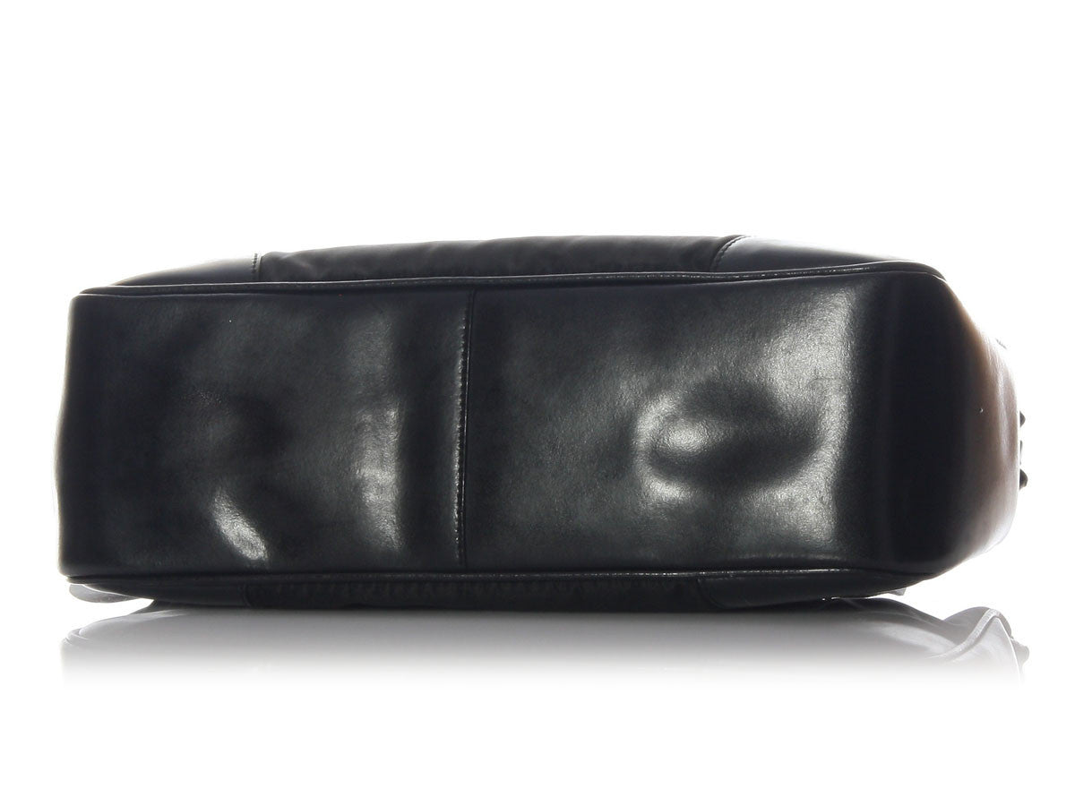 Prada Black Nylon Shoulder Bag