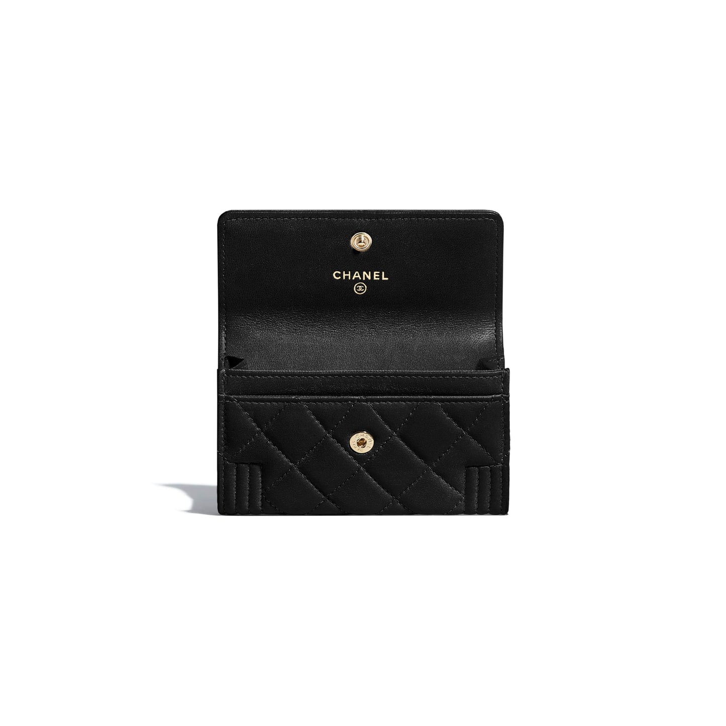 Chanel Boy Card Holder Black