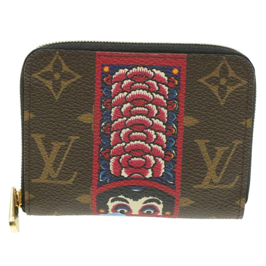 LOUIS VUITTON Monogram Kabuki Zippy Coin Purse M62394 LV Auth am164b