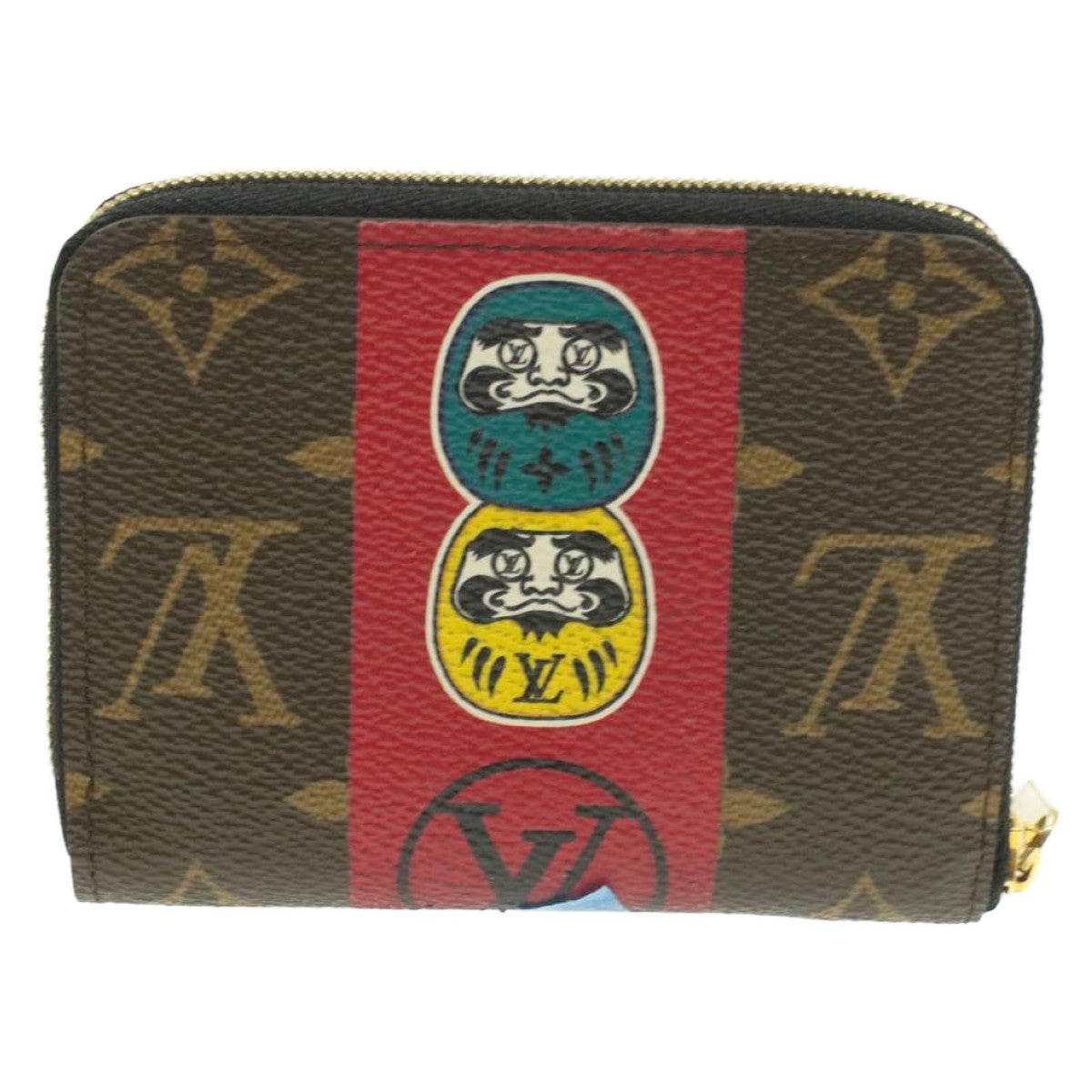 LOUIS VUITTON Monogram Kabuki Zippy Coin Purse M62394 LV Auth am164b