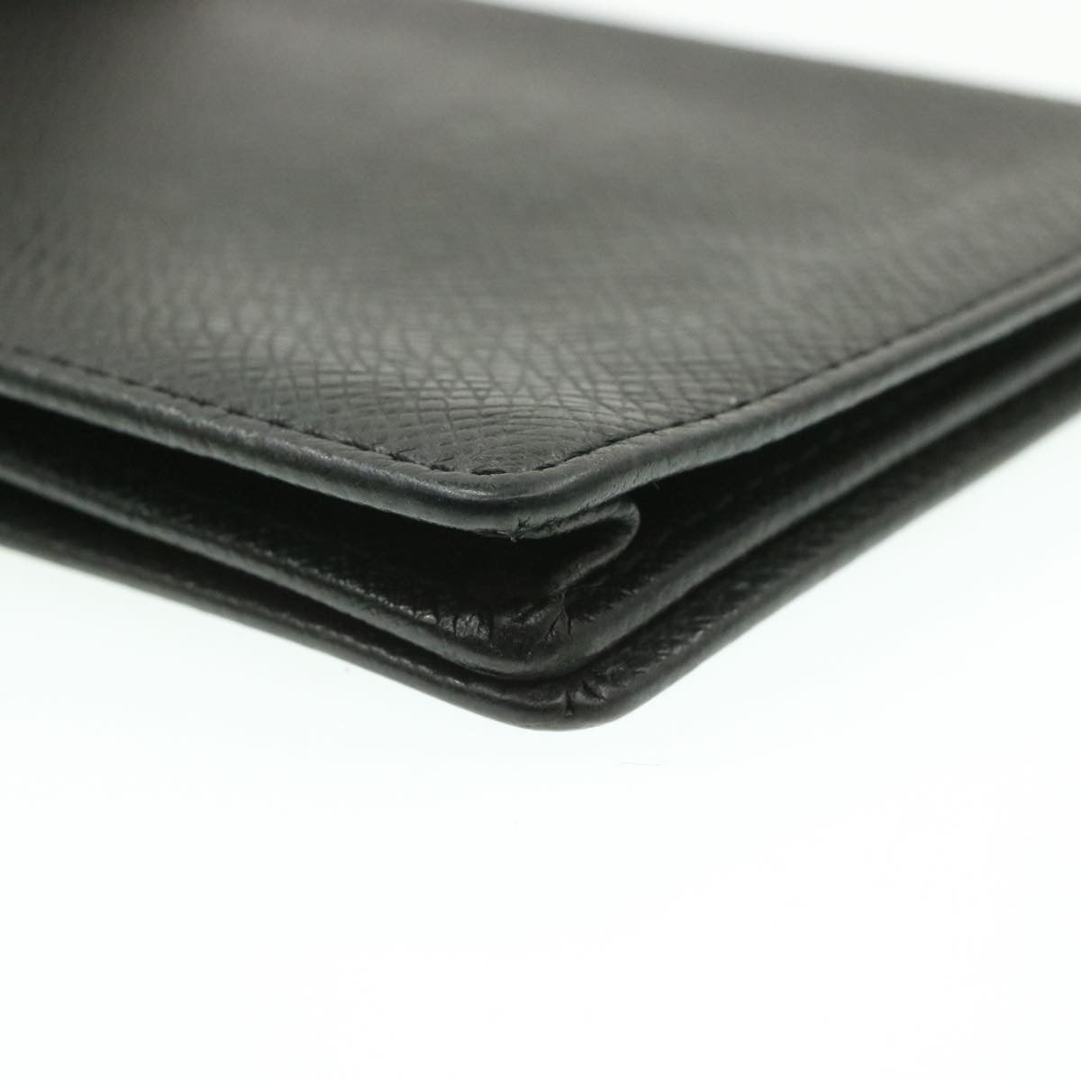 LOUIS VUITTON Taiga Porte Cartes Credit En Long Wallet Ardoise M31002 LV am183b