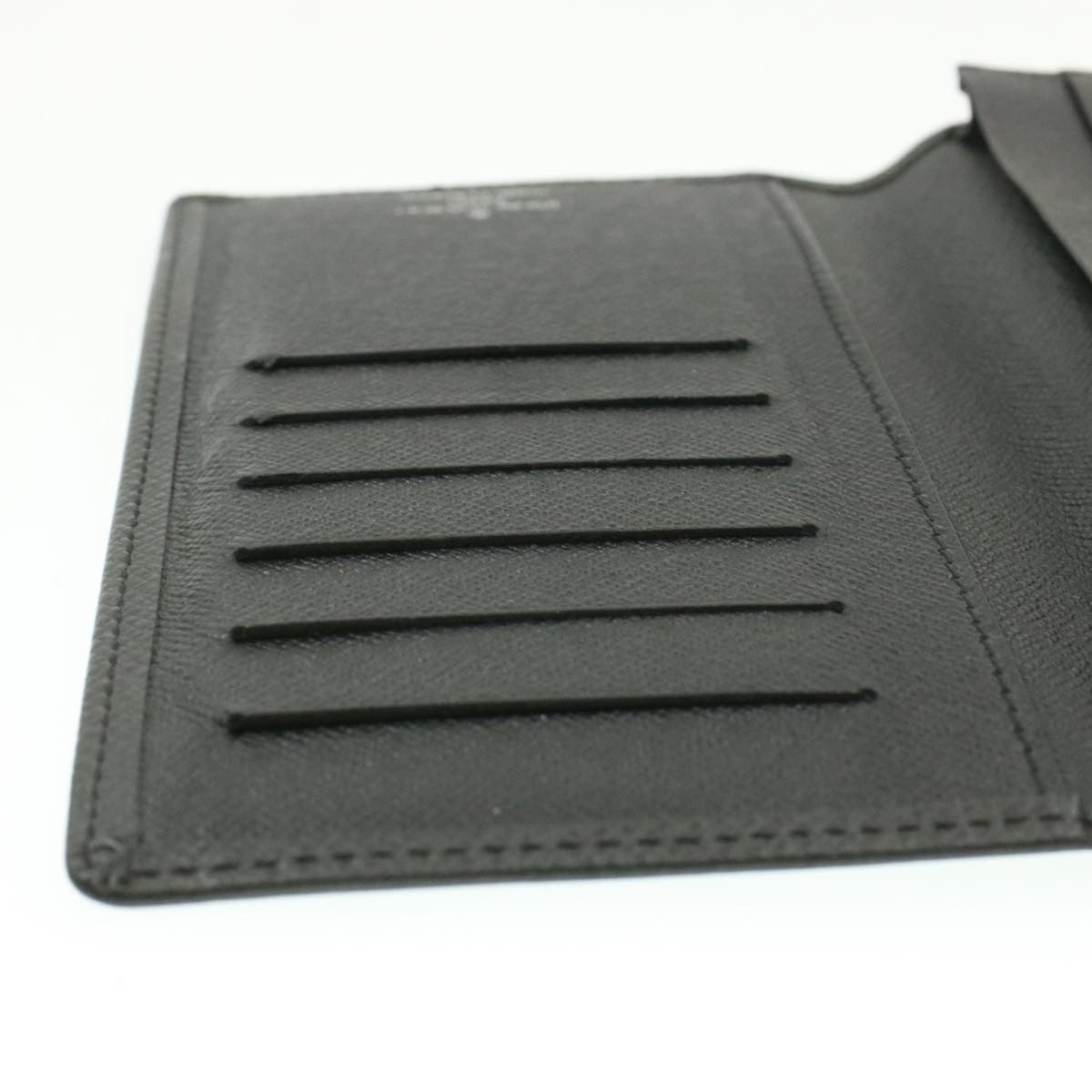 LOUIS VUITTON Taiga Porte Cartes Credit En Long Wallet Ardoise M31002 LV am183b