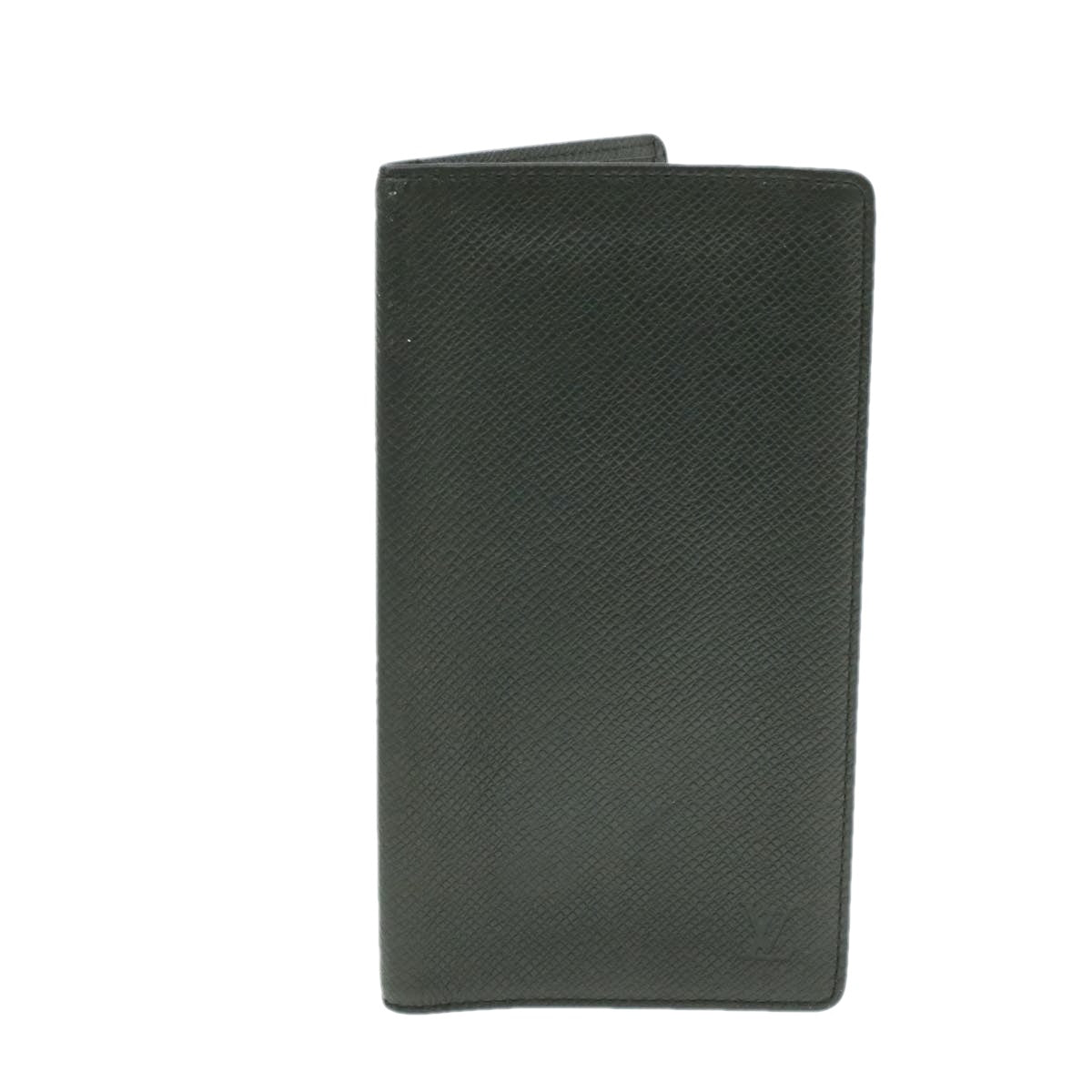 LOUIS VUITTON Taiga Porte Cartes Credit En Long Wallet Ardoise M31002 LV am183b