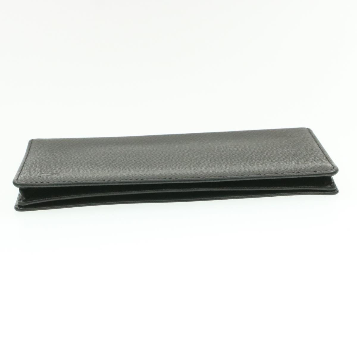 LOUIS VUITTON Taiga Porte Cartes Credit En Long Wallet Ardoise M31002 LV am183b