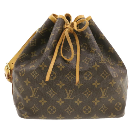 LOUIS VUITTON Monogram Petit Noe Shoulder Bag M42226 LV Auth am197b