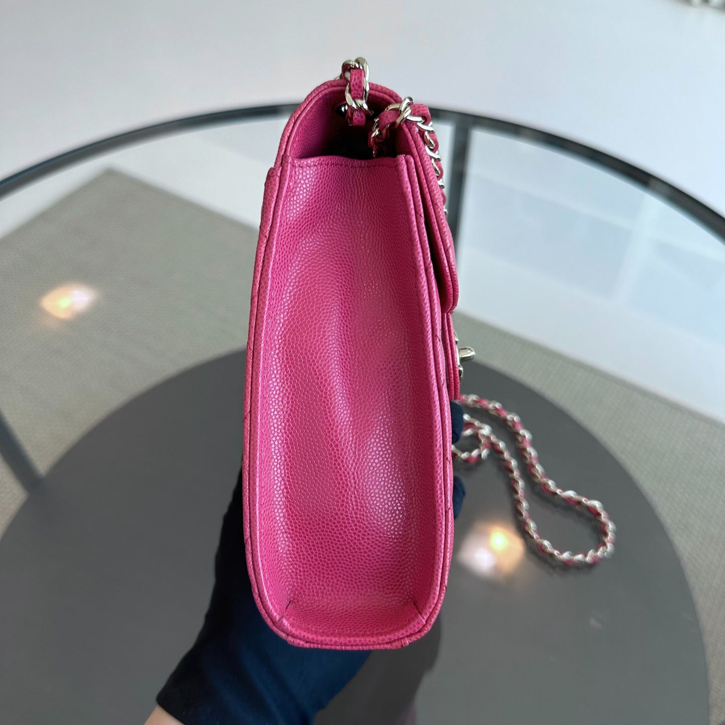 *Brand New, Receipt Full Set* Caviar Phone Holder Chain Shoulder Bag No 29