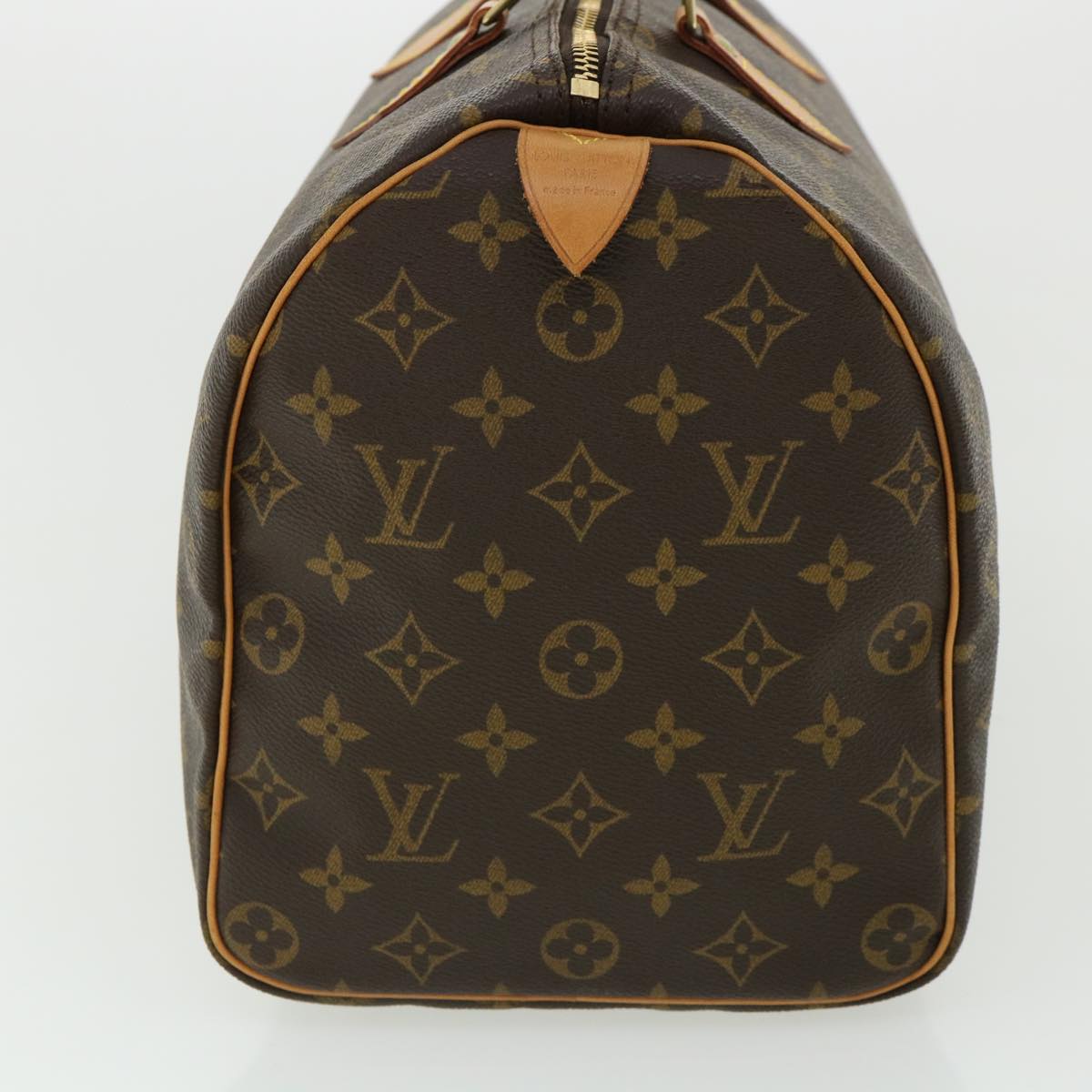LOUIS VUITTON Monogram Speedy 35 Hand Bag M41524 LV Auth bs002A