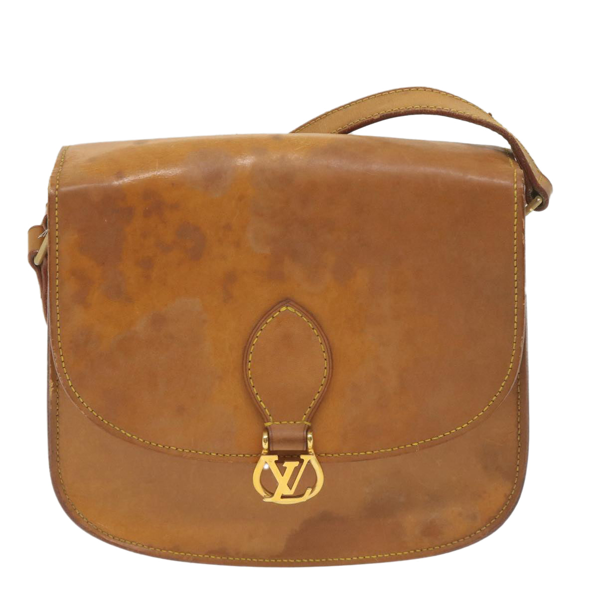 LOUIS VUITTON Nomad Saint Cloud GM Shoulder Bag Beige M52192 LV Auth bs10137