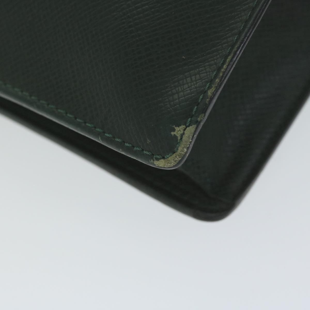 LOUIS VUITTON Taiga Porte Documents Angara Bag Epicea M30774 LV Auth bs11046