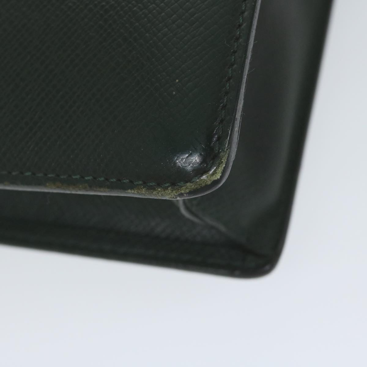 LOUIS VUITTON Taiga Porte Documents Angara Bag Epicea M30774 LV Auth bs11046