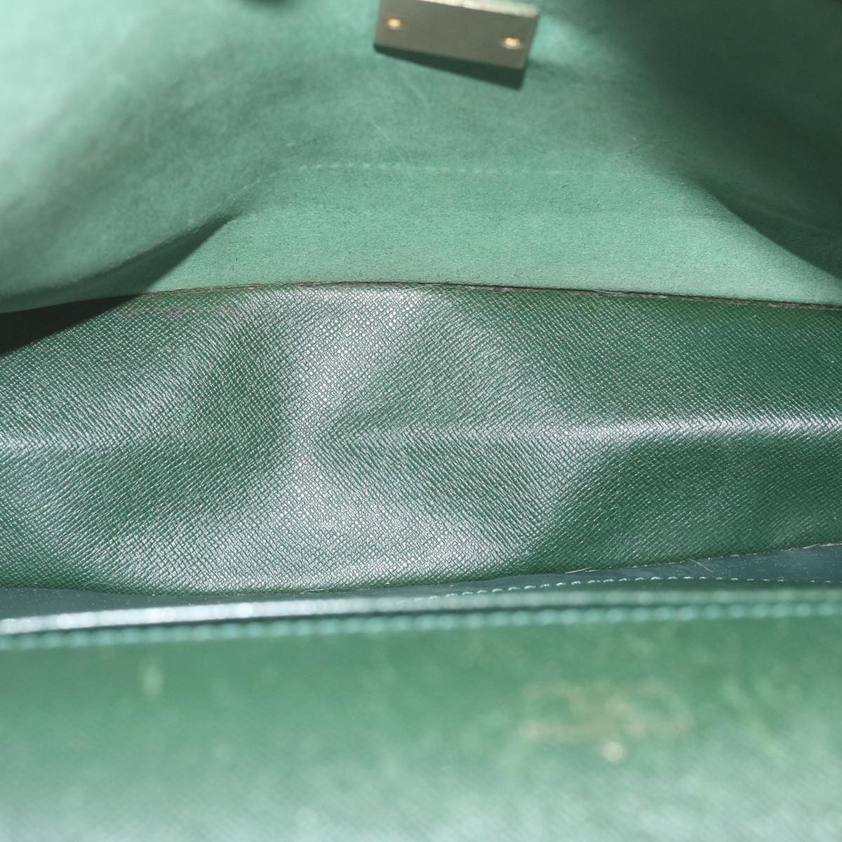 LOUIS VUITTON Taiga Porte Documents Angara Bag Epicea M30774 LV Auth bs11046