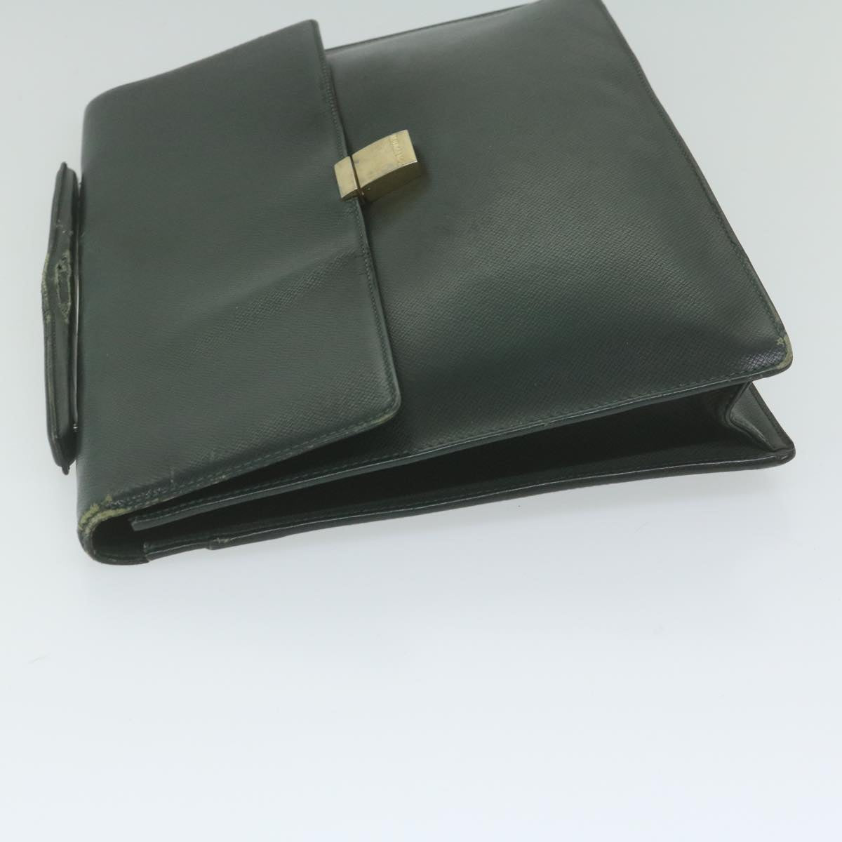 LOUIS VUITTON Taiga Porte Documents Angara Bag Epicea M30774 LV Auth bs11046